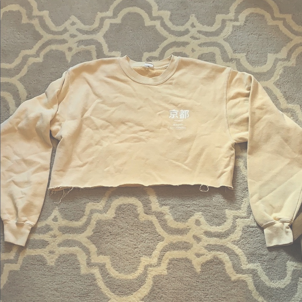 Urban outfitters Cropped sweatshirt
